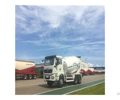 Shacman Chassis Vietnam 10cbm Concrete Mixer Truck With Pump