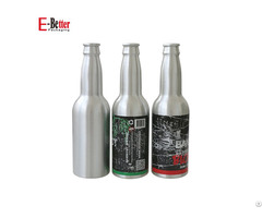 Fancy Aluminum Beer Bottle 12 Oz With Long Neck