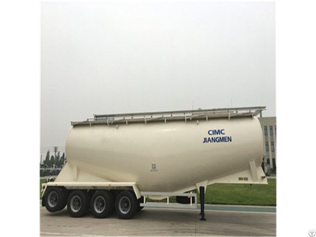 New Type 48 5cbm Dry Bulk Tanker With Quadri Axle