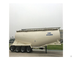 New Type 48 5cbm Dry Bulk Tanker With Quadri Axle