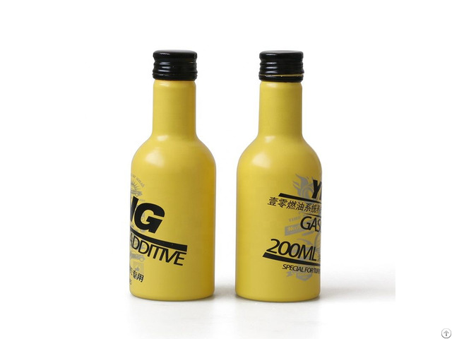 Custom Color 200ml Aluminum Motor Oil Bottle For Car Care Products