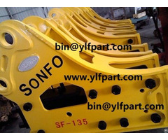 Hydraulic Breaker Excavator Hammer Rock For 8 26 Ton