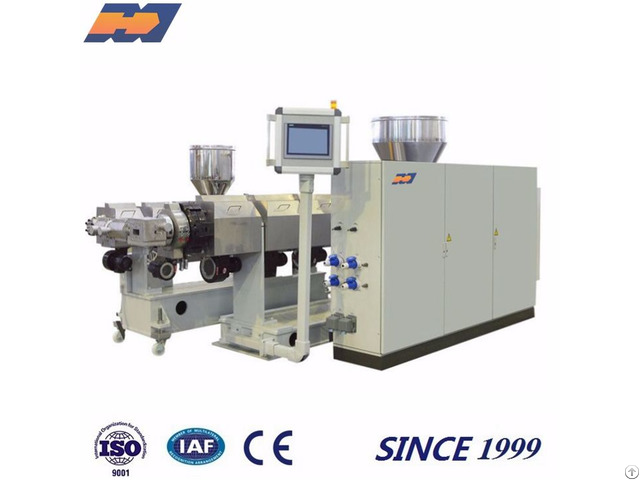Single Screw Extruder For Plastic Pipe Profile Sheet