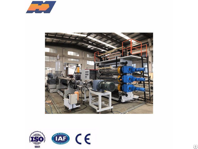 Pe Pp Abs Plastic Board Sheet Production Line