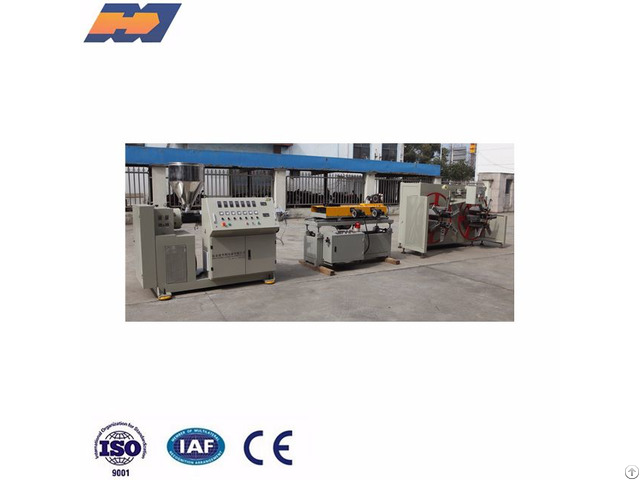 Plastic Single Wall Corrugated Pipe Extrusion Line