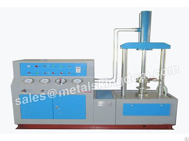 Top Pressure Sytl150 7 5 32 Type Vertical Valve Test Bench