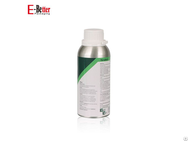 Hot Sell 300ml Aluminum Bottle For Essential Oil With Plastic Cap