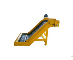 Steel Hinged Belt Chips Conveyor