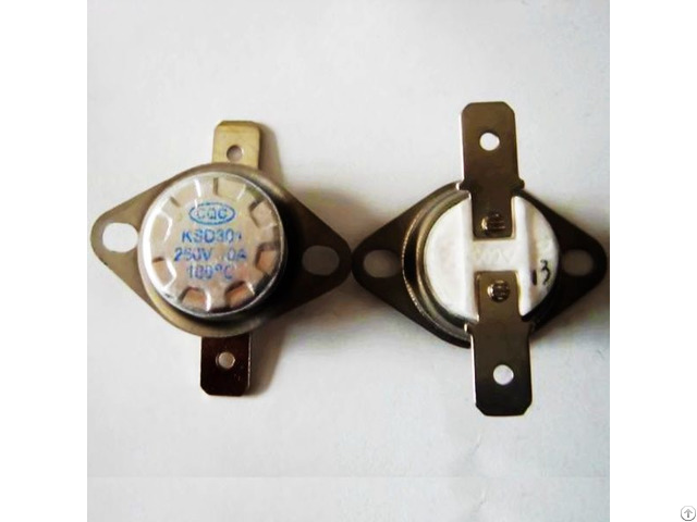 Snap Action Automatic Thermal Protector Ksd301 Thermostat