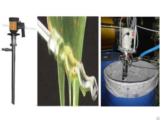 Portable High Viscosity Fluids Screw Barrel Pump