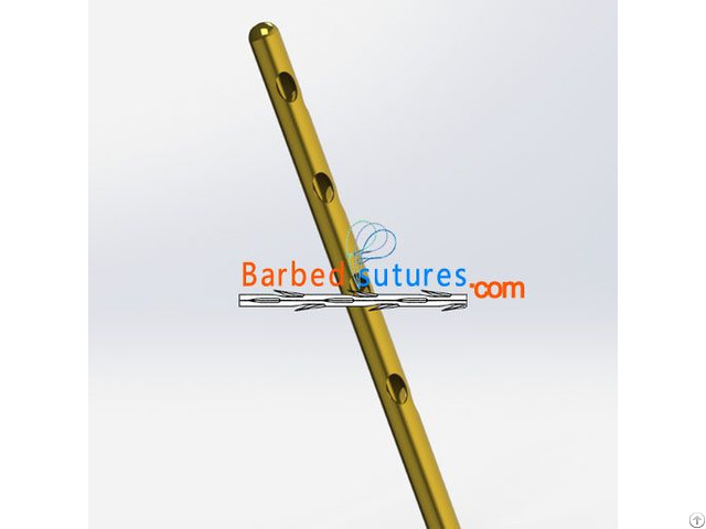 Gold Thread Lift Needle