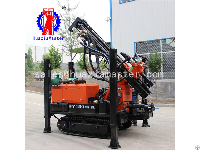 Fy180 Crawler Pneumatic Water Well Drilling Rig Machine Manufacturer For China