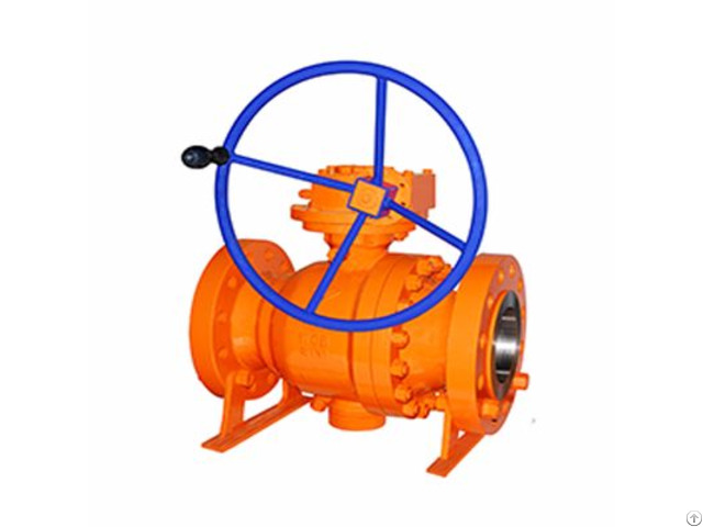 Cast Steel Trunnion Mounted Ball Valves