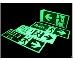 China Glow In The Dark Exit Signsmanufacture