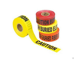 China Hot Sale Factory Price Custom Non Adhesive Pe Warning Tape