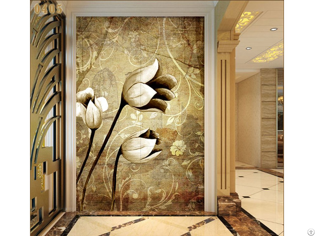 Inside Wall Background Decoration 3d