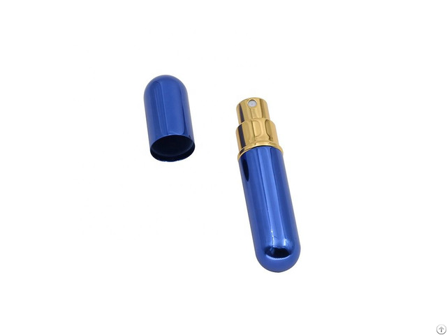5ml Round Anodized Aluminum Perfume Sample Bottles