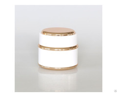 High End Small White Plastic Face Cream Jar For Stock