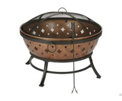 Popular Punching Pressed Outdoor Oem Fire Pits