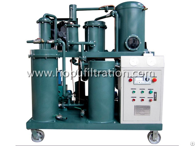 Vacuum Lubricant Oil Filtration Machine For Series Tya