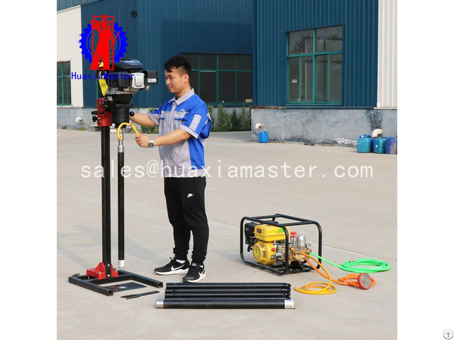 Bxz 2l Vertical Backpack Core Drilling Rig Machine Manufacturer For Chi