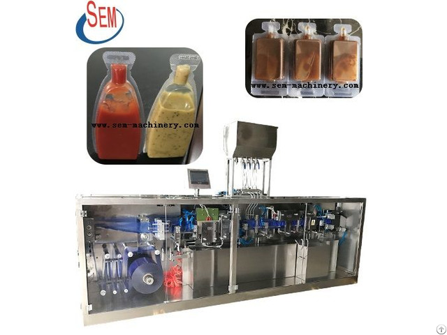 Plastiac Ampoule Chili Sauce Packing Machine