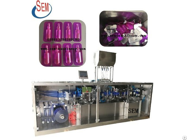 Plastic Ampoule Garlic Sauce Packing Machine