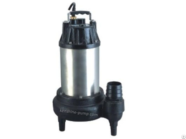 Wq Submersible Sewage Pump Driven By 50hz 220v Motor