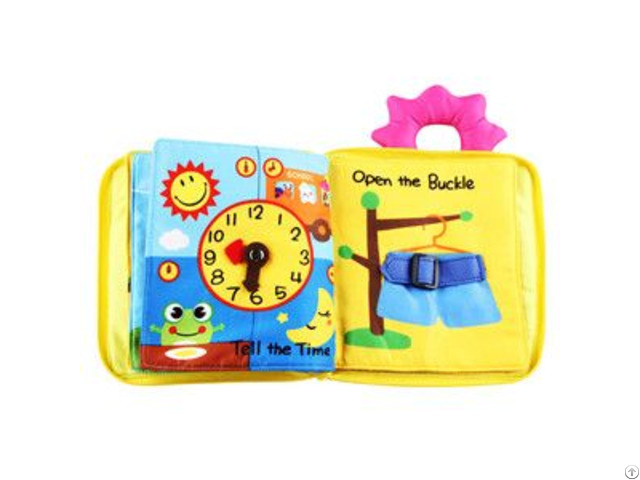 Baby Soft Cloth Book For Learning Animals Infant Educational Toys