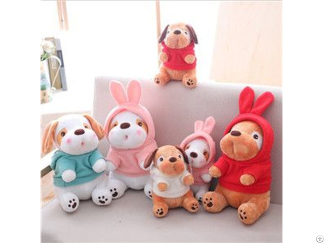 Wholesale Custom Stuffed Animal Toy Small Size Plush Dog Toys Promotional Gift