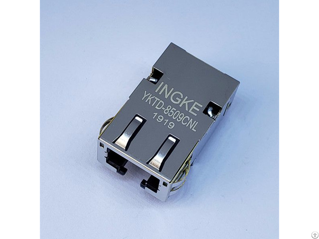 Yktd 8509cnl Jt4 1120hl 1 Port Through Hole 10g Base T Rj45 Lan Transformer