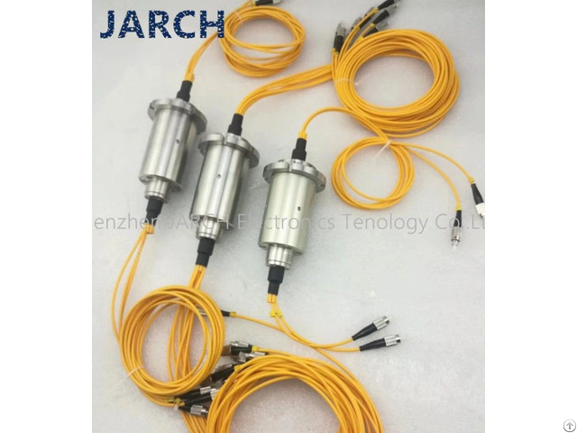 Single Multi Channel Optional Forj Fiber Optic Rotary Joint Connect Fibre Optics Slip Ring