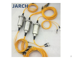 Single Multi Channel Optional Forj Fiber Optic Rotary Joint Connect Fibre Optics Slip Ring