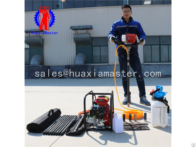 Bxz 1 Portable Backpack Core Drilling Rig Operated By One Pearson For China