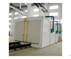 Q26 Series Big Tank Sand Cleaning Booth Shot Blasting Room