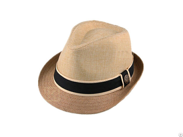 Splicing Fedora Straw Hat