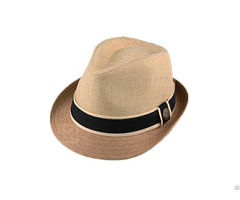 Splicing Fedora Straw Hat