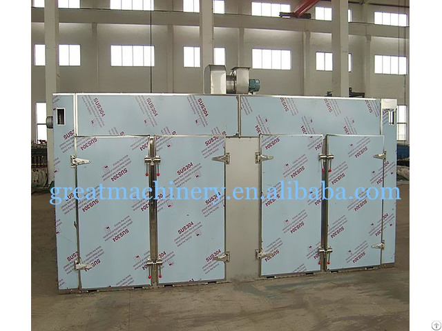 Grt High Efficient Drying Machine Continuous Hot Air Dryer Oven