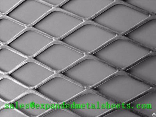 Flattened Expanded Metal Sheet