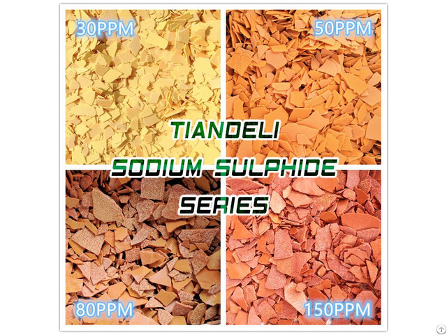 Sodium Sulfide Yellow Red Flakes 60 Percent Min 30ppm And 150ppm