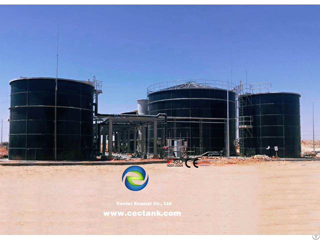 Cost Effective Bolted Steel Tanks For Industrial Wastewater Treatment Project