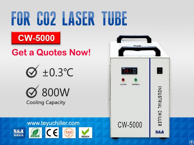 Cw5000 Water Chiller For Co2 Laser Cutting Machine 220 110v 50 60hz