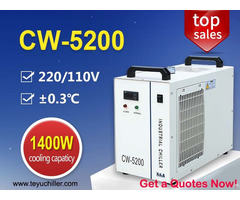 Recirculating Water Chiller Cw5200 For 130w Co2 Laser Cutting Machine