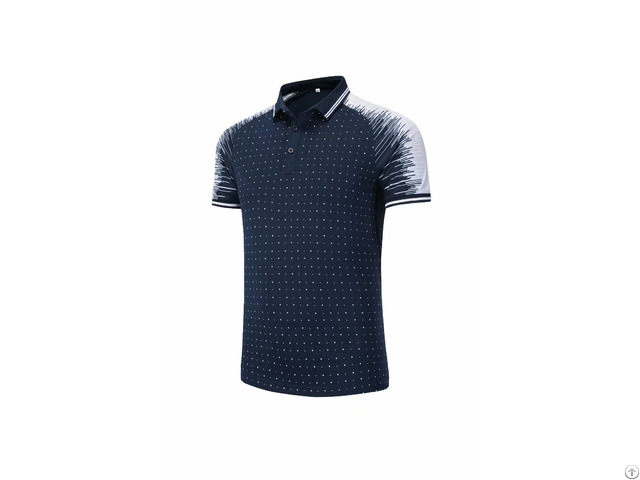 Custom High Quality Cotton Golf Sport Polo Shirt Men Apparel With Embroidery Logo
