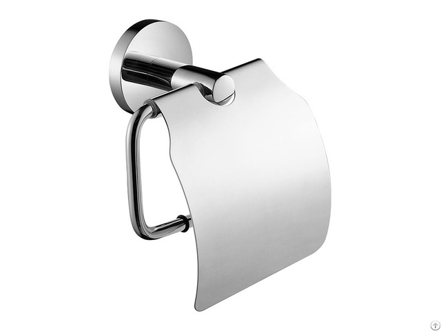 Hotel Ss Toilet Paper Holder With Lid