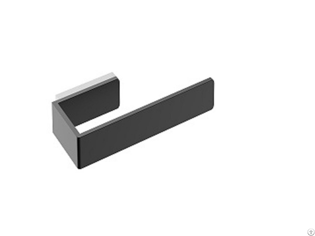 Custom Square Polished Chrome Towel Ring