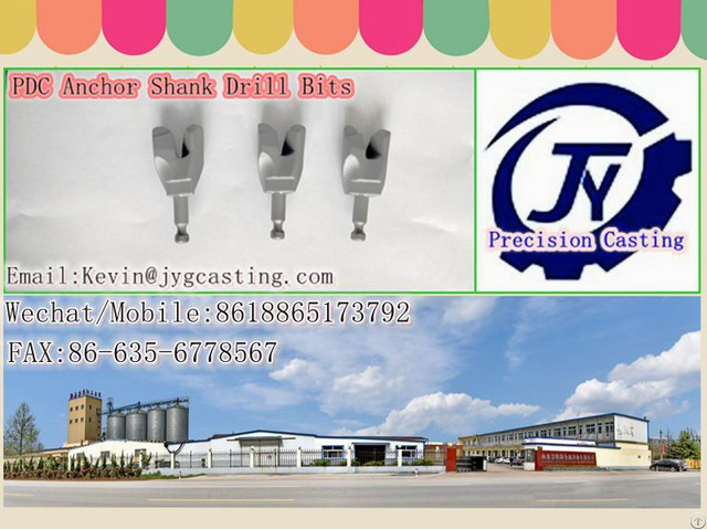 Pdc Anchor Shank Drill Parts