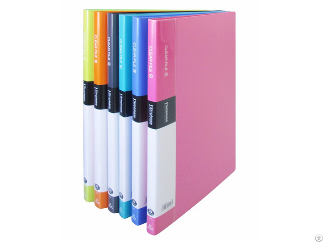 Colorful Clear File Folder