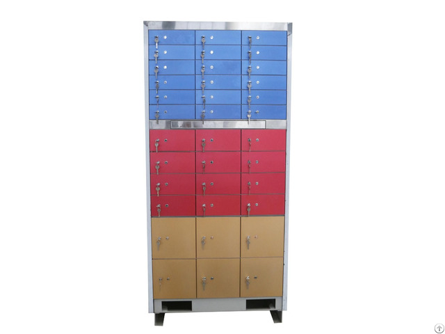 New Design Hinges Aluminum Alloy Door Plate Safe Deposit Box For Bank