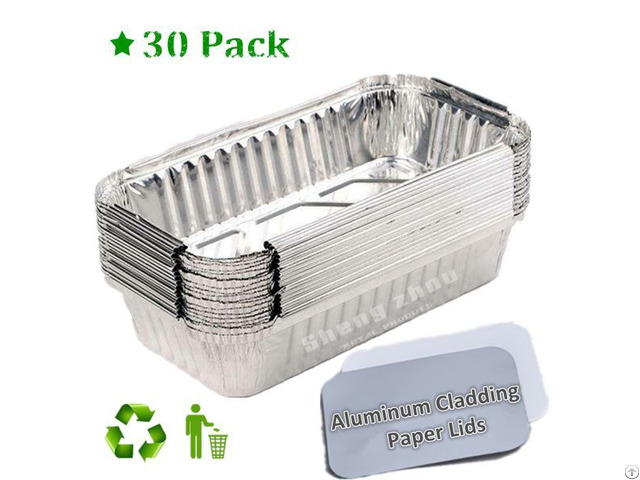 Aluminum Foil Pans With Plastic Transparent Lids